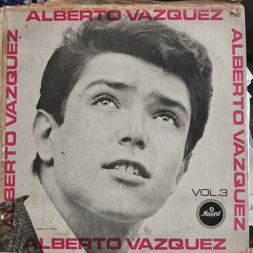 Disco Lp Alberto Vazquez-vol.3 Musart Musart 0