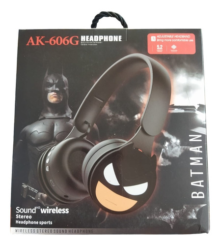 Audífonos Inalámbricos Ajustables Batman