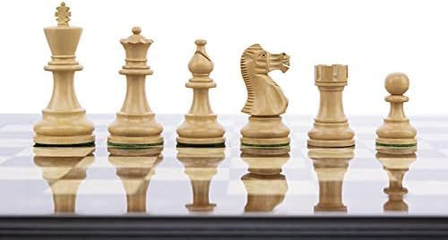 Peças Clássicas De Xadrez De Madeira Staunton, De Pieces