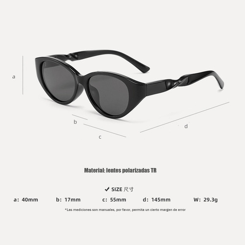 Lentes De Sol Polarizados Con Protección Uv400 Unisex