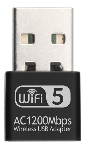 2.4g 5g Ac1200mbps Tarjeta De Red Inalámbrica Usb Adaptador