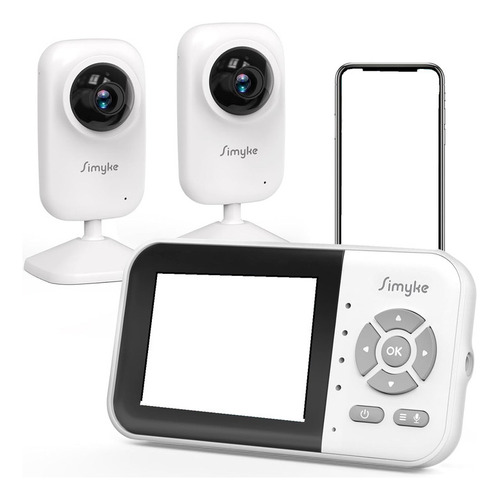 Upgrade Video Vigilabebés Con 2 Cámaras Y Audio 2.8 ...