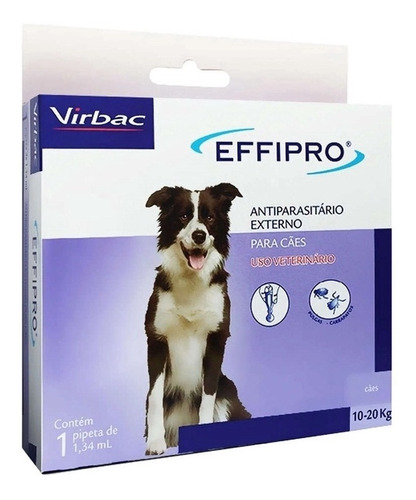 Effipro Cães 10 - 20 Kg - 1 Pipeta