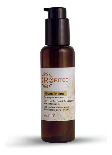  Óleo De Banho E Massagem Muru Muru 120 Ml - Ritos