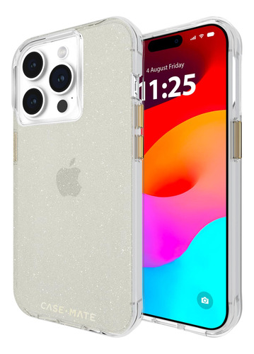 Case-mate Funda Para iPhone 15 Pro Cristal Transparente 12