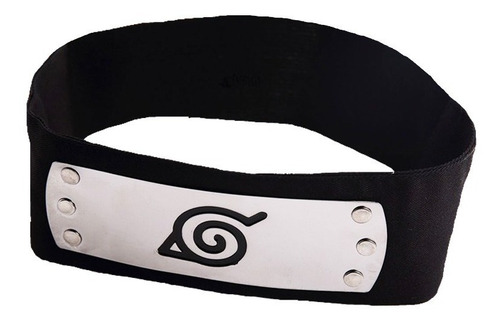 Imagen 5 de 7 de Naruto Packa Bandana Konoha Negro Y Monedero Sapo Cosplay
