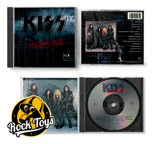 Kiss - Revenge 1992 Cd Vers. Usa (Reacondicionado)