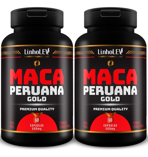 Maca Peruana 100% Pura 2 Frascos - Rápido Sabor N/a