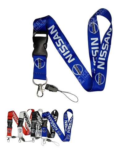 Lanyard Nissan Llavero Para Autos Y Más