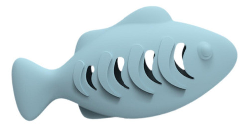 2 Fish Shape Cat Toys Cat Toy Food Dispenser Feeder Food