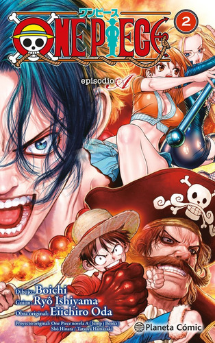 One Piece Episodio A Nã⺠02/02, De Oda, Eiichiro. Editorial Planeta Cómic, Tapa Blanda En Español
