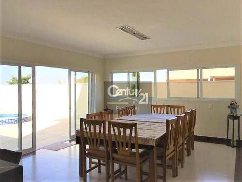Imagem 14 de 30 de Casa À Venda, 392 M² Por R$ 1.600.000,00 - Condomínio Helvétia Park - Indaiatuba/sp - Ca0332