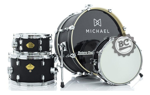 Bateria Michael Legacy Slim Compacta Matte (shellpack)