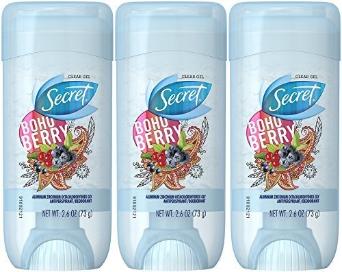 Secret Scent Expressions Antiperspirant Deodorant, Clear Gel