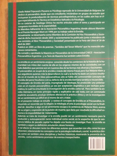 Envidia - Gladis Tripcevich Piovano (p) (Usado)