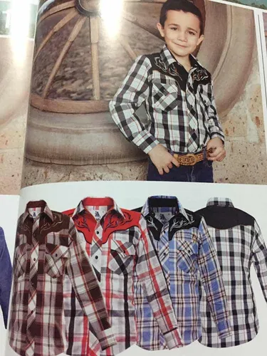 Camisas vaqueras para niños sale