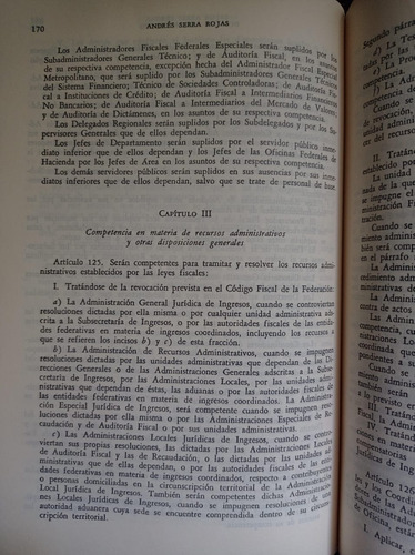 Derecho Administrativo - Andres Serra Rojas 2o Curso (Usado)