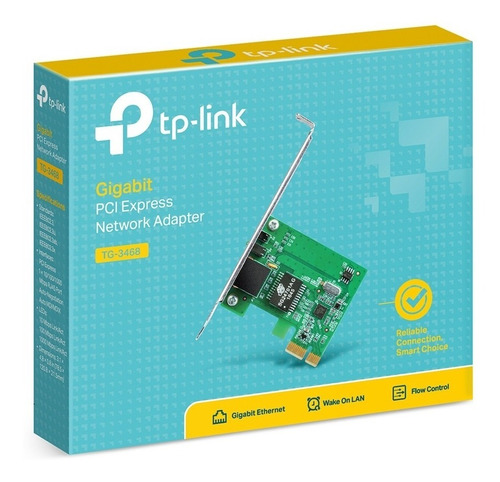 Tarjeta De Red Pci-exp Tp-link Gigabit Ethernet Tg-3468
