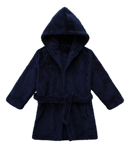 Yanzi6 Bata De Baño Unisex Con Capucha Suave De Lana De Cora