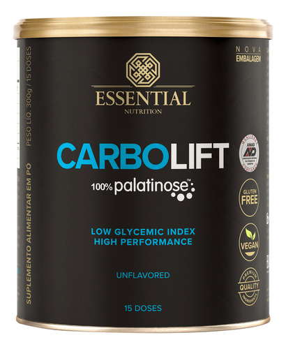 Carbolift 100% Palatinose 300g Essential Nutrition