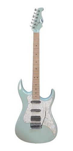 Guitarra Electrica Axl Mint Green Pickguard Nacar Strato