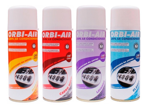 Limpa Ar Condicionado Orbi Air 200ml