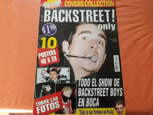 Tv Top Backstreet Boys Only 10 Posters Bsb En Argentina Boca