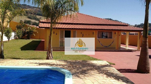 Imagem 1 de 10 de Linda Chácara Em Munhoz Minas Gerais-aceita Permuta Casa-apartamento Na Cidade De Guarulhos-sp - Ch0001