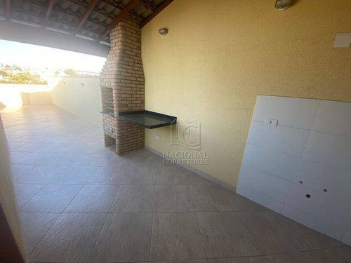 Cobertura Com 2 Dormitórios À Venda, 106 M² Por R$ 375.000,00 - Utinga - Santo André/sp - Co4635