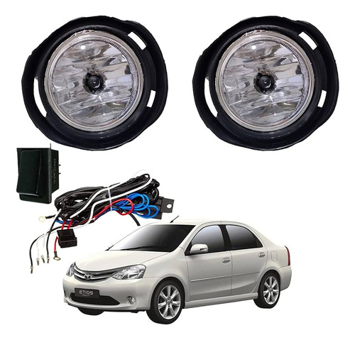Faros Neblineros Toyota Etios 2011 2015 2018 2021 2022