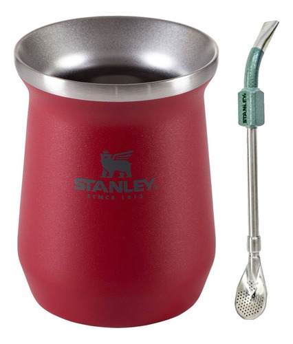 Mate Stanley + Bombilla Spoon Acero Inoxidable Termico