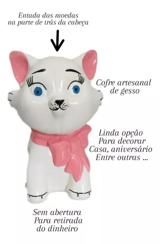 Cofre Da Gatinha Marie, Cofrinho, Decoração