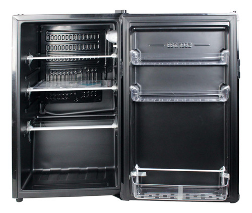 Geladeira Frigobar Marshall 3.2 92 Litros Black 110v Com Led