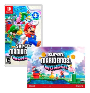 Super Mario Bros Wonder Nintendo Switch + Póster