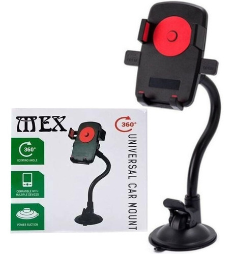 Suporte Celular Gps Carro Veicular Articulado Trava Aut
