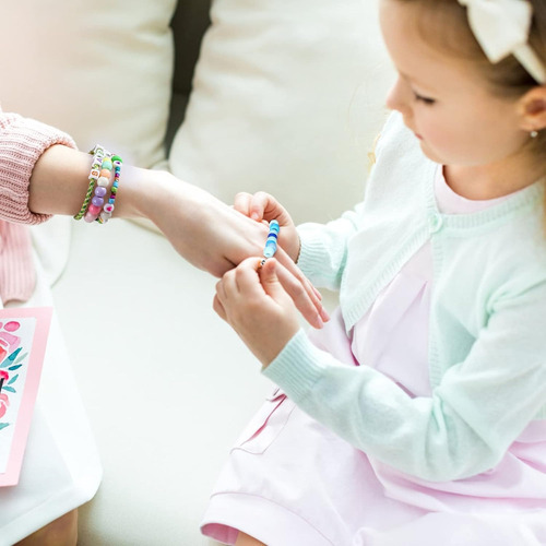 Juego De Abalorios De Bricolaje Para Hacer Pulseras