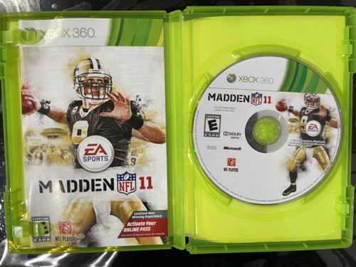 Madden 11 (xbox 360) Original (Usado)
