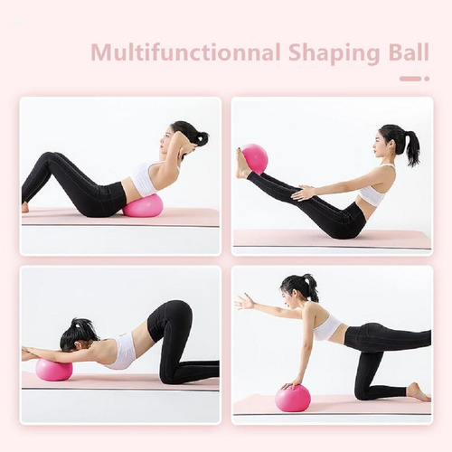 Mini Pelota De Yoga Pilates 23cm Entrenamiento Central De 9
