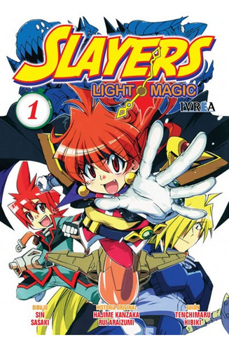 Slayers: Light Magic 01 (comic), De Hajime Kanzaka. Editorial Ivrea España, Tapa Blanda, Edición 1 En Español
