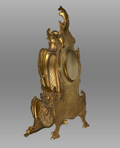 Imagen 3 de 4 de Reloj Antiguo- Figura Plastica 3)