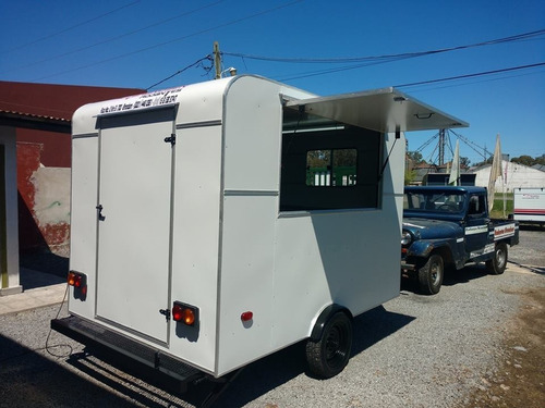 Food Truck Rodantes Brandsen Trailer Gastr 3,00 Un-eje