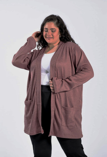 Saco Cardigan Lanilla Morley Brush Talles Grandes Especiales