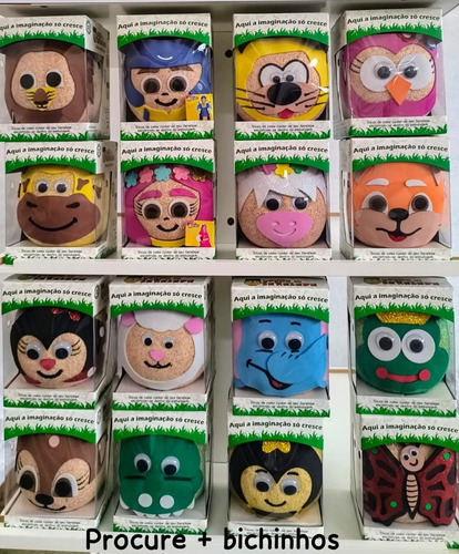 Boneco Ecológico Mágico E Artesanal Que Cresce Cabelo Leão