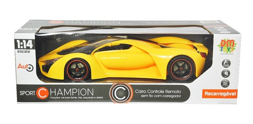 Imagem 2 de 3 de Carrinho De Controle Remoto Lamborghini Bateria Recarregável