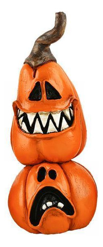 2 Estatuilla De Resina De Halloween, Adornos Calabaza