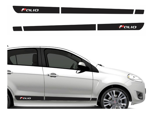 Adesivo Fiat Palio Faixa Lateral Carro Tuning Sticker Imp96
