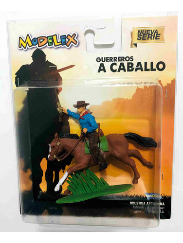 Cowboy -serie Guerreros A Caballo - Modelex
