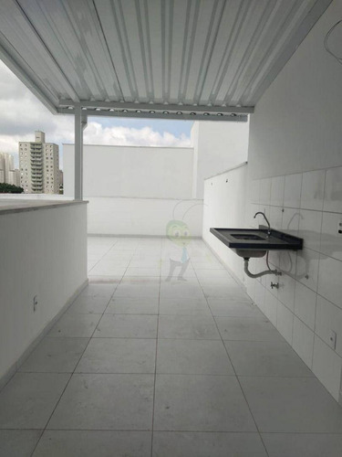 Imagem 6 de 22 de Cobertura Com 2 Dormitórios À Venda, 97 M² Por R$ 400.000 - Jardim Ocara - Santo André/sp - Co0407