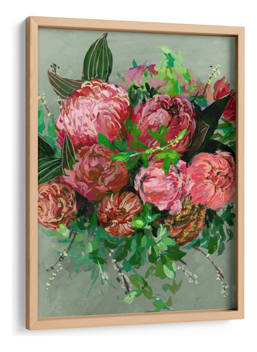 Cuadro Enmarcado Pino Bouquet Vintage Ii 30x40, Melissa Wang