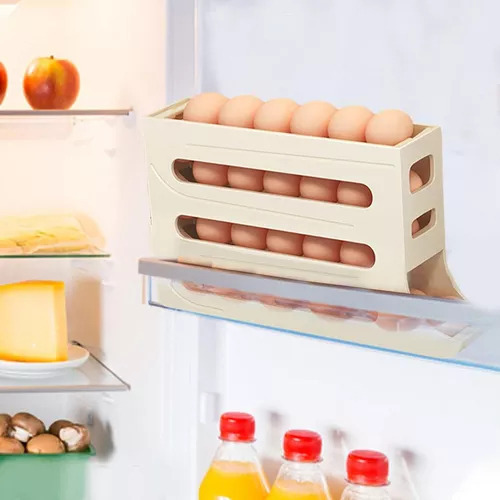 Bn Contenedor De Huevos For Refrigerador Con Enrollamiento